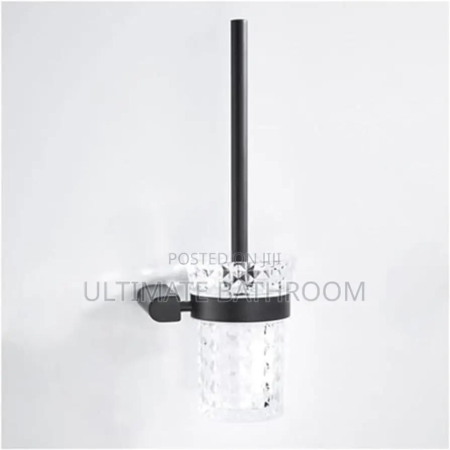 High Quality Crystal Glass Toilet Brush