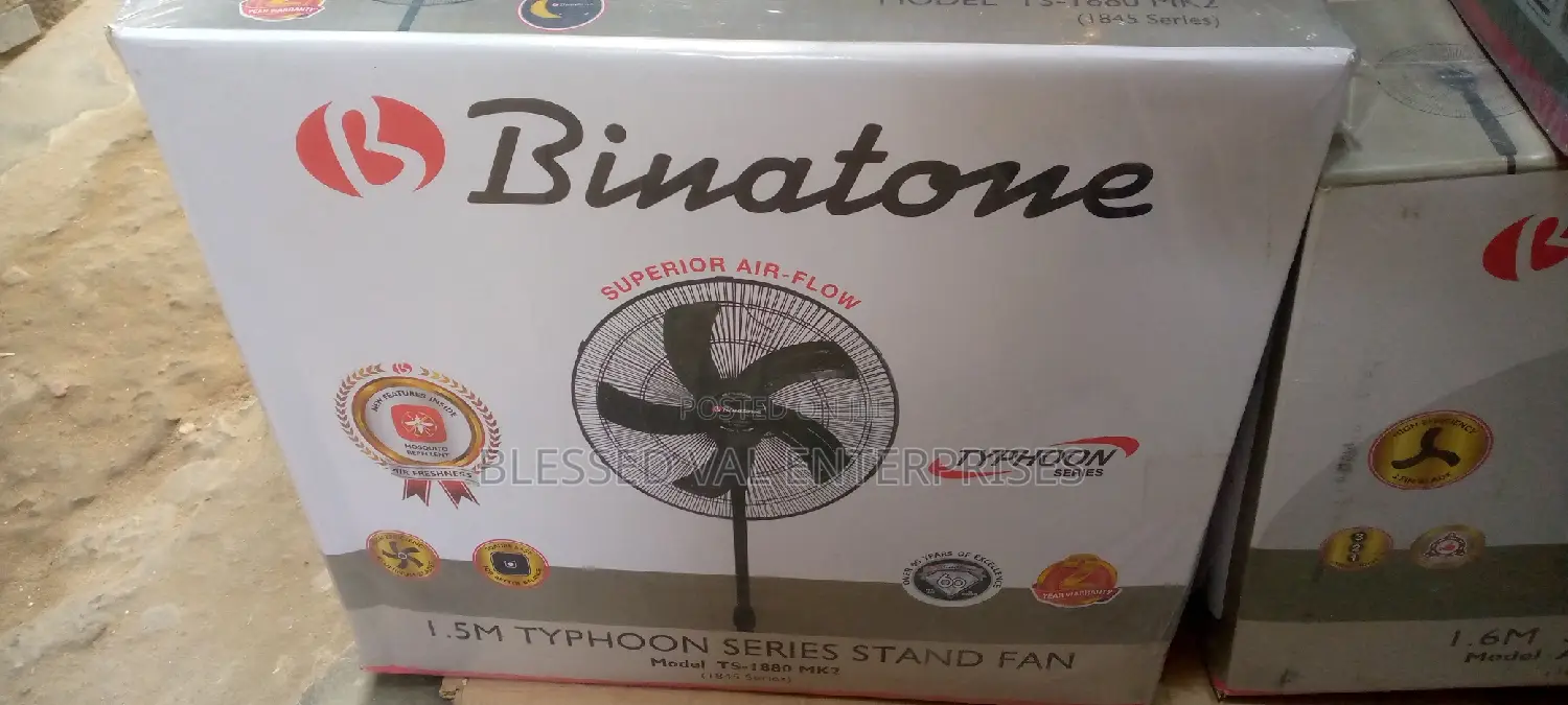 18 INCHES Binatone 1 5M Typhoon Stand Fan