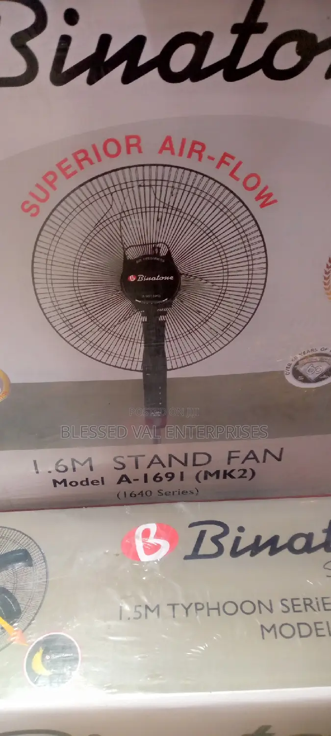 Binatone 16 Inches Superior Air -Flow Stand Fan