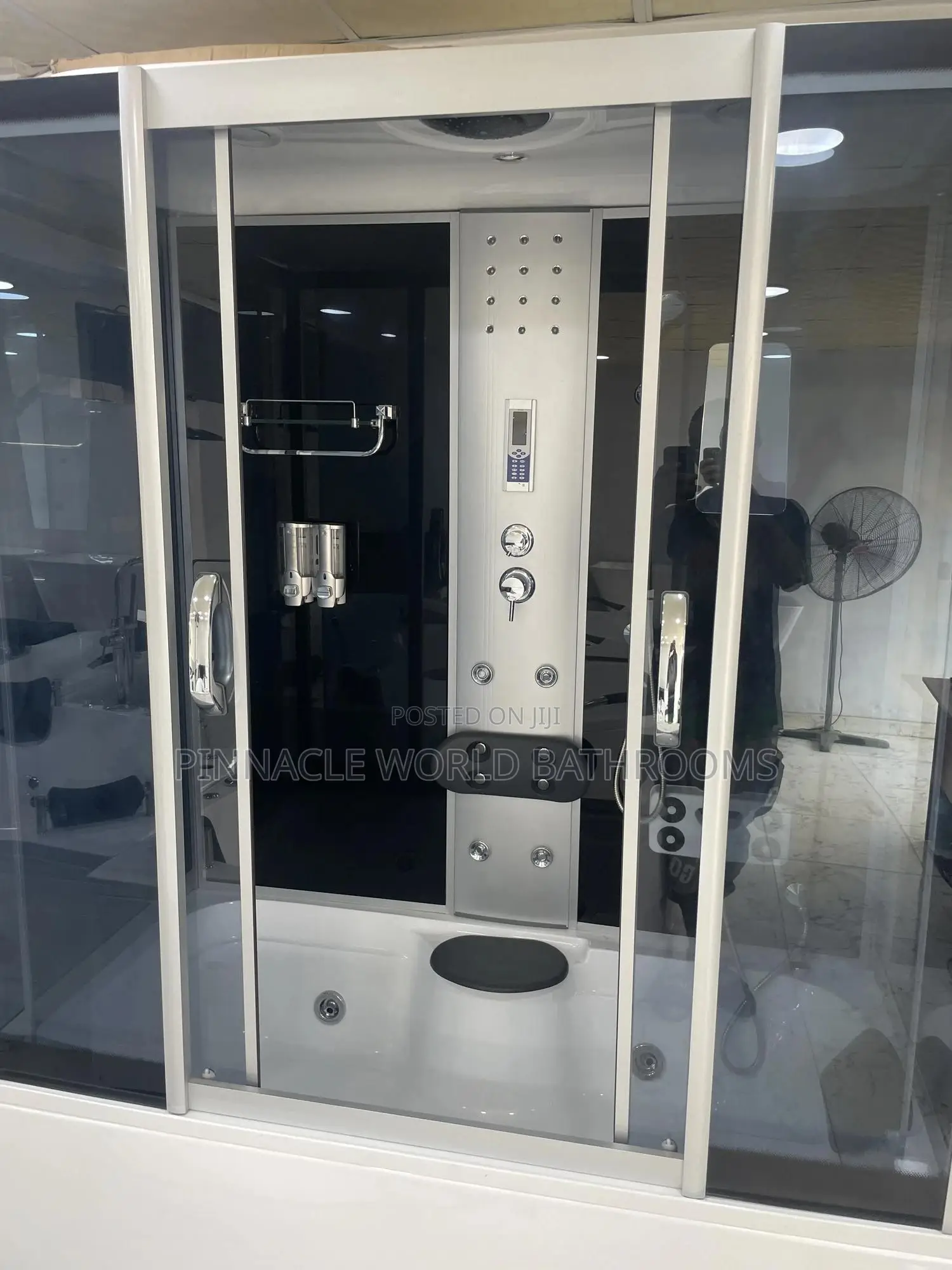 Steam Shower Room With Complete Accessories and Warranty
