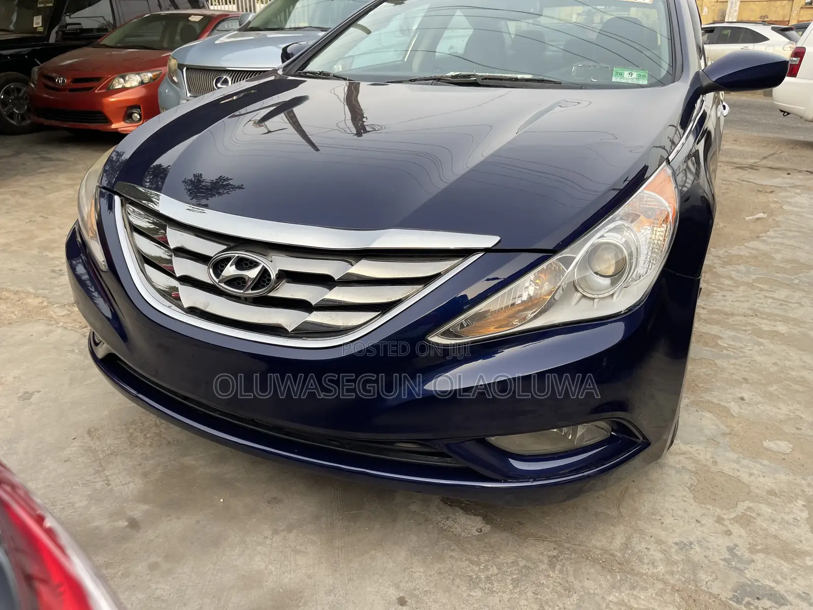 Hyundai Sonata SE 4dr Sedan (2.4L 4cyl 6A) 2014 Blue