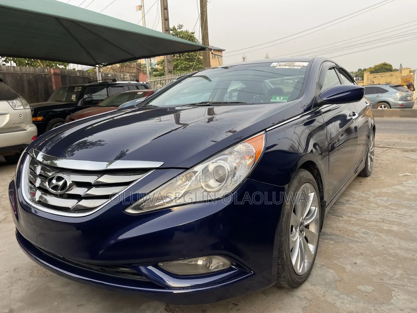 Hyundai Sonata SE 4dr Sedan (2.4L 4cyl 6A) 2014 Blue