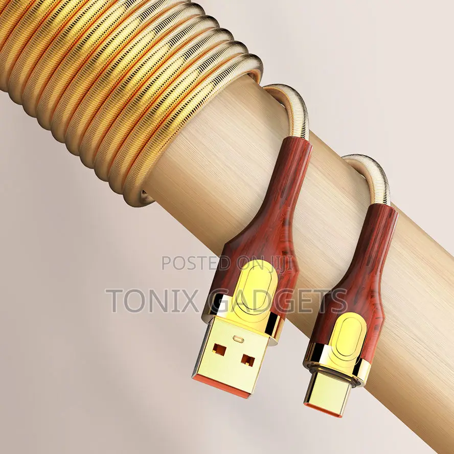 30W Fast PVC Braided 2M Type-C Charging Cable - LS682