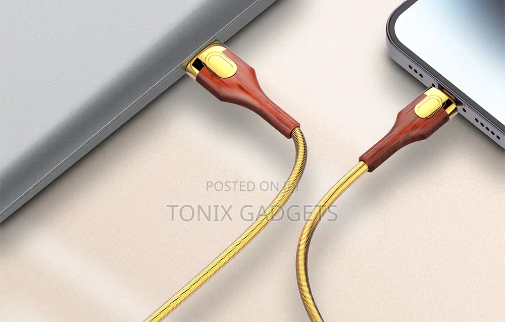 30W Fast PVC Braided 2M Type-C Charging Cable - LS682