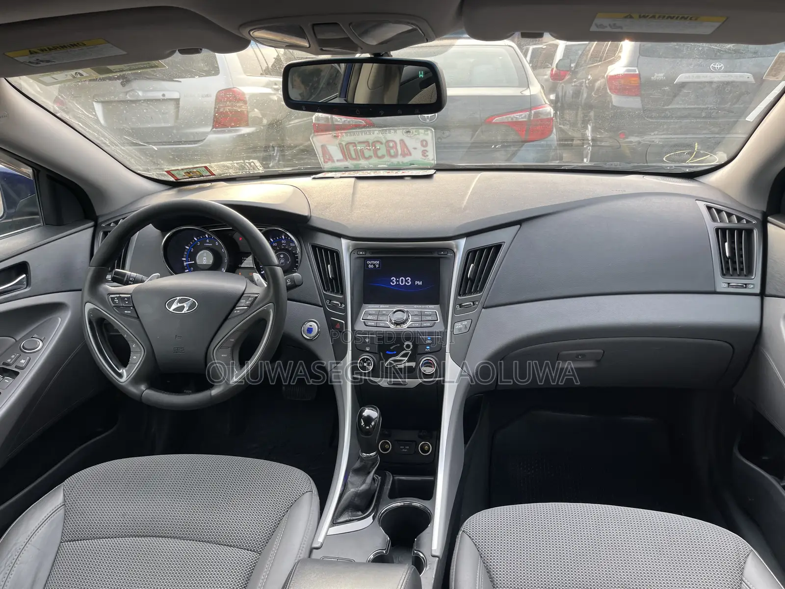 Hyundai Sonata SE 4dr Sedan (2.4L 4cyl 6A) 2014 Blue
