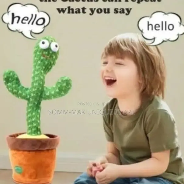 Dancing and Talking Cactus Rechargeable Children Toy