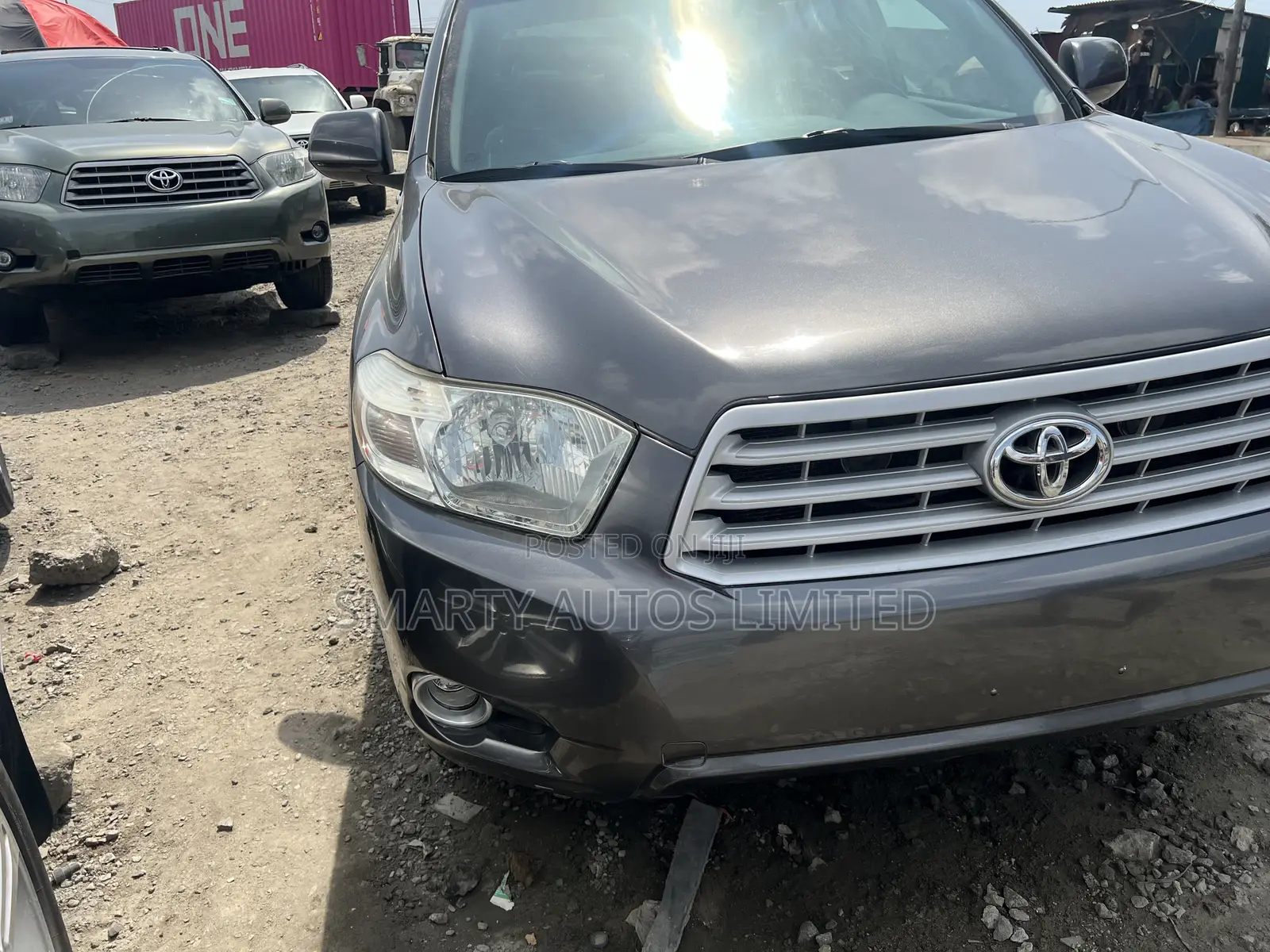 Toyota Highlander Limited 2010 Gray