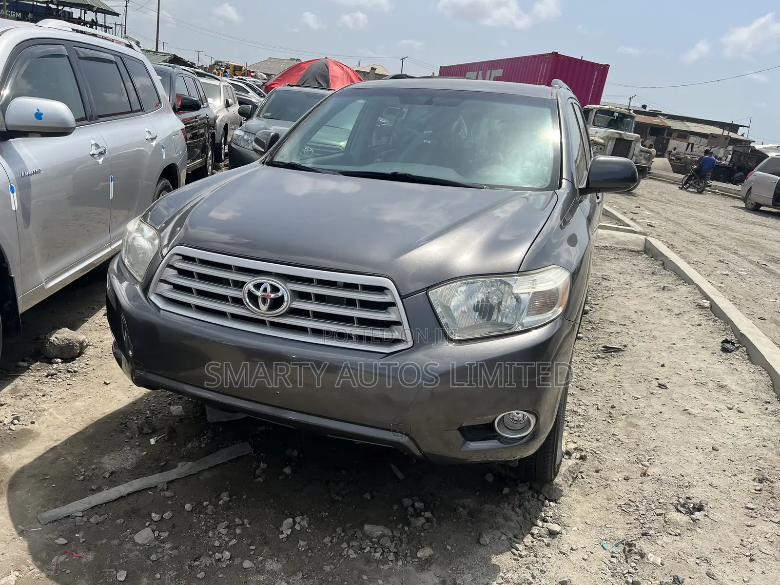 Toyota Highlander Limited 2010 Gray