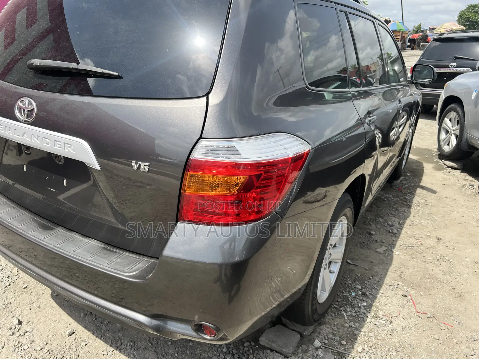 Toyota Highlander Limited 2010 Gray