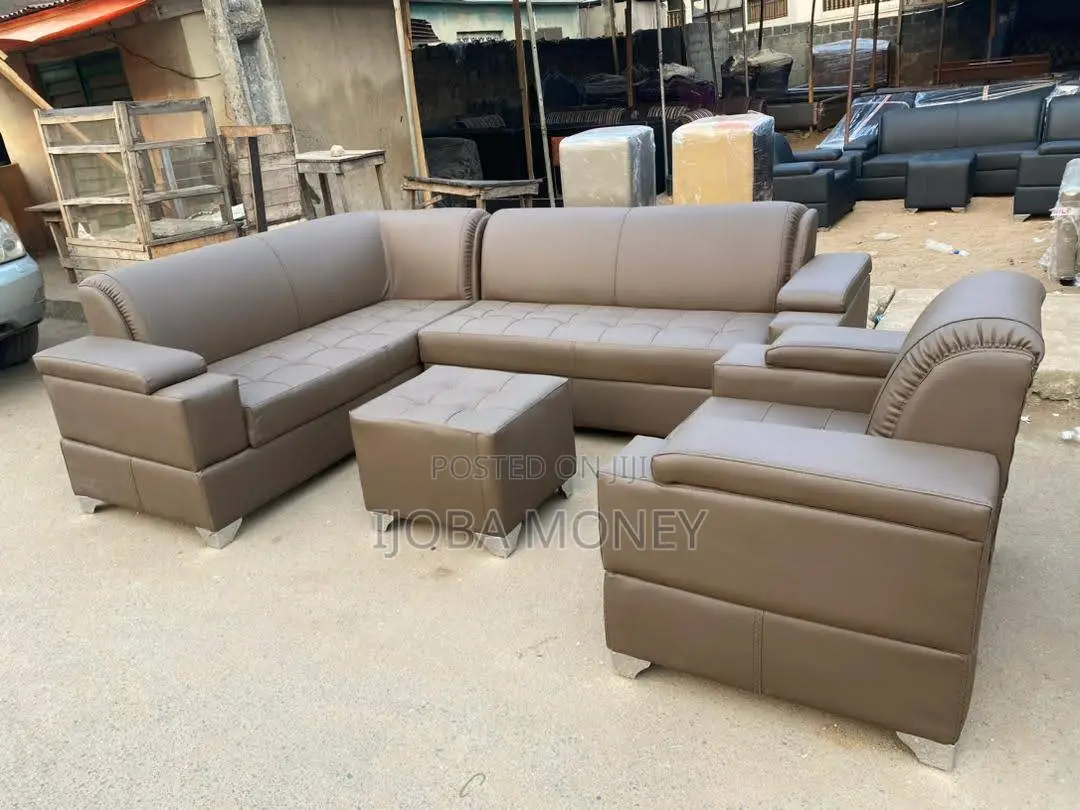 Luxury L Shaped Home Sofa With Table Single