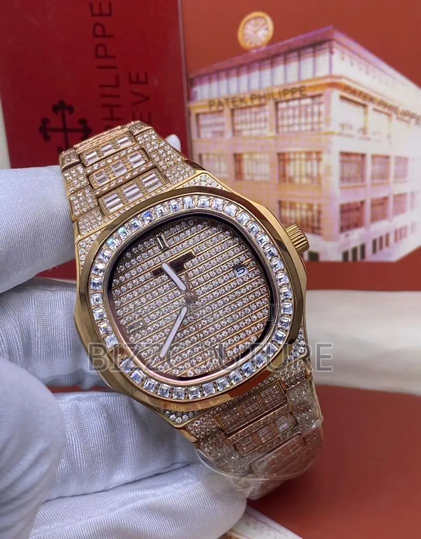 Original PATEK PHILIPPE ICED Outgold Chain Available Instore