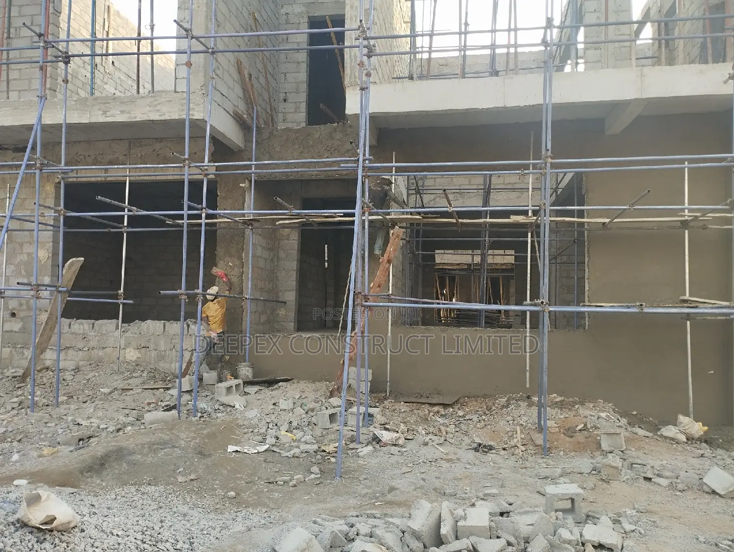 Scaffold Pipes/Clips for Plastering, Painting Rental Abuja