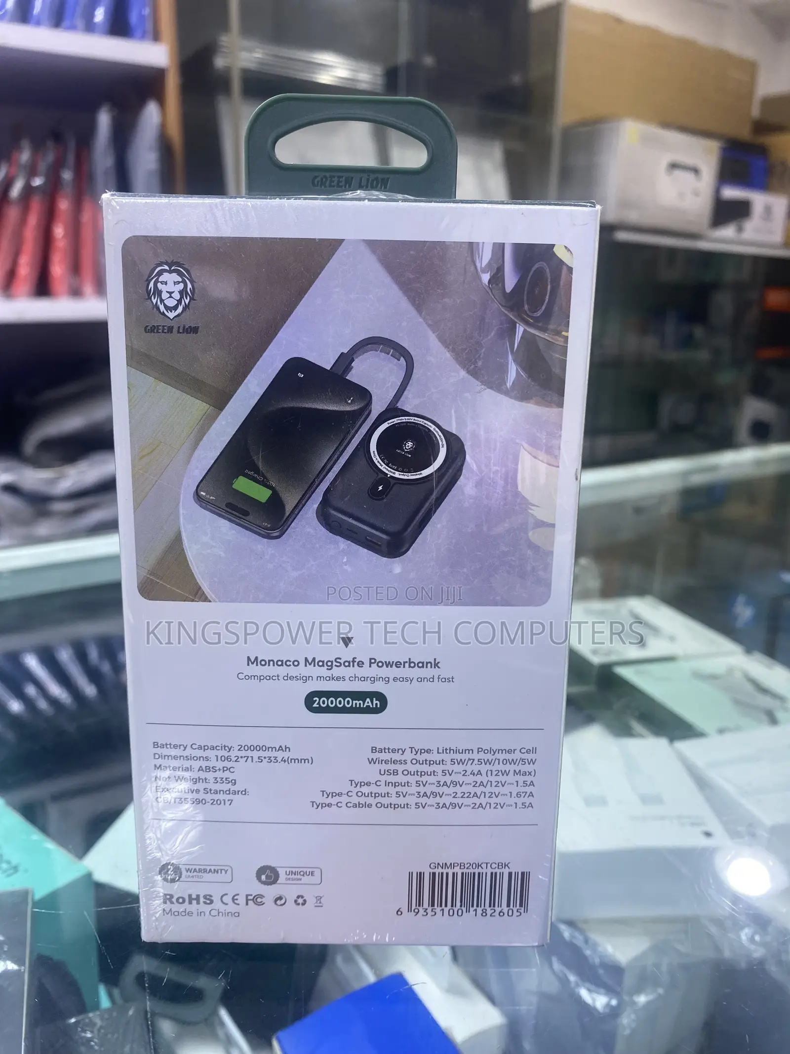 Greenlion Monaco 20000mah Magsafe Powerbank
