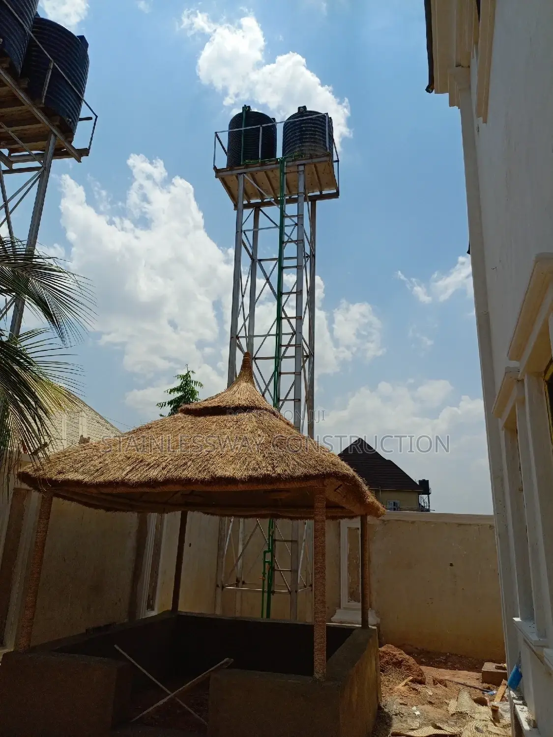 Overhead Tank Stand Craft With H Channel