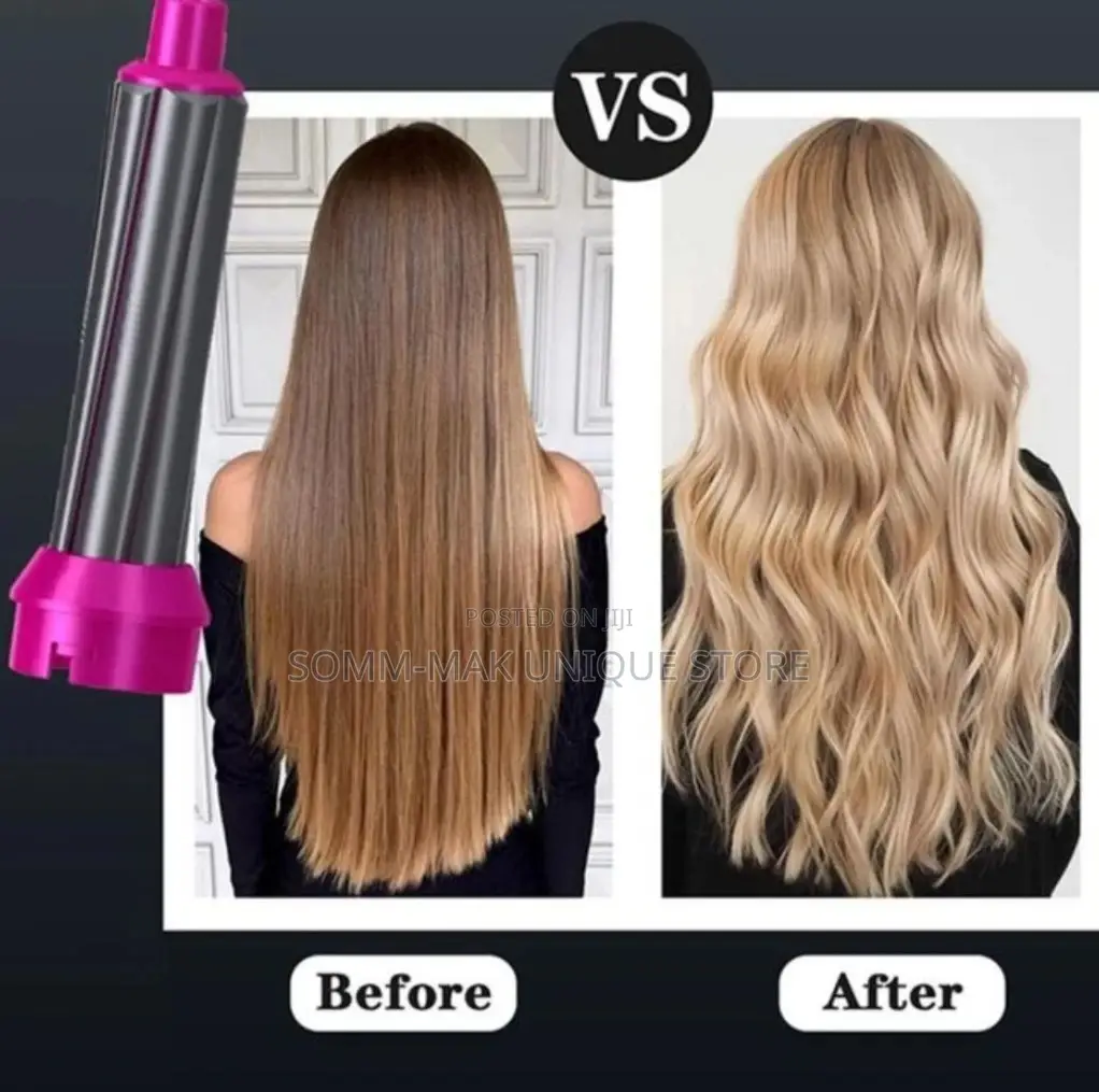 5 In 1 Hair Dryer Hot Comb Set Wet And Dry Professional