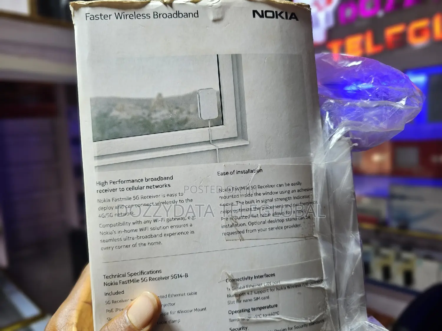 Airtel Nokia 5g Odu Unlimited Data Router