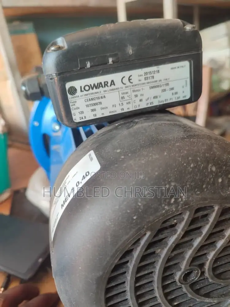 2hp Lowara Italian Stainless Pump