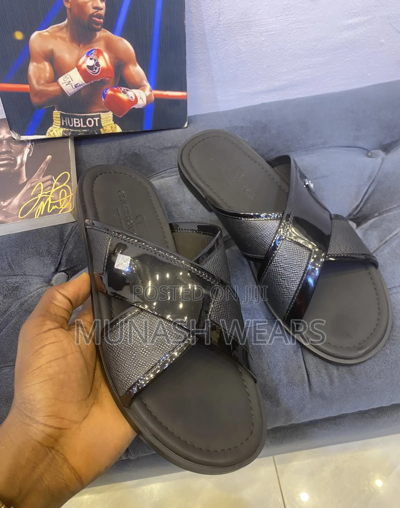 Italian Leather Aristocrat Slipers