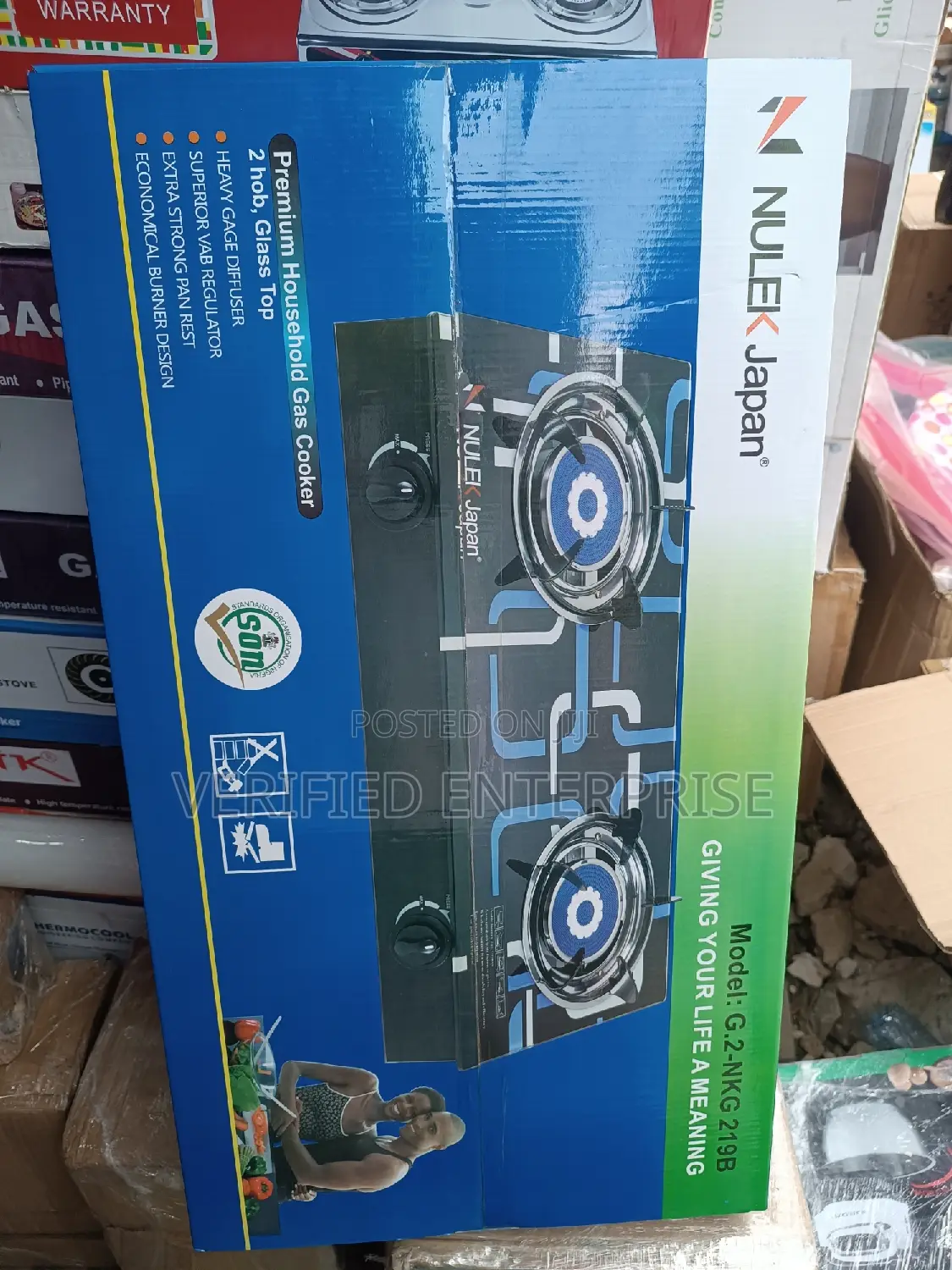 Nulek Infrared Table Gas Cooker