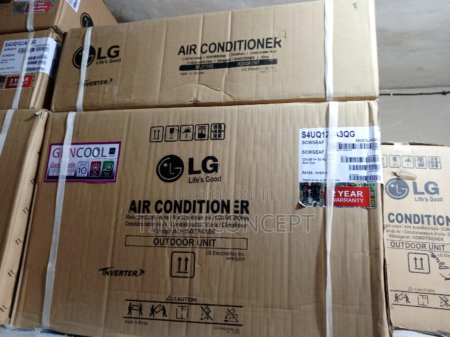 LG Dual Inverter AC 1.5 HP 70% Energy Saving
