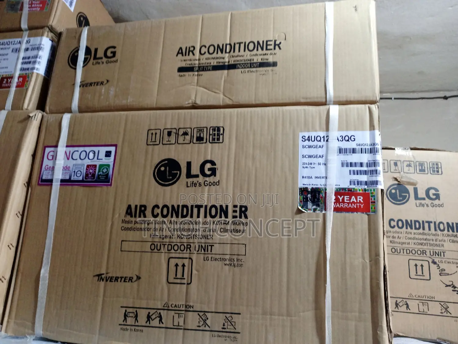 LG Dual Inverter AC 1.5 HP 70% Energy Saving