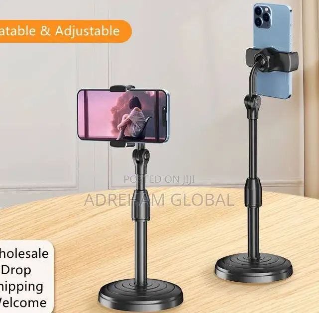 Adjustable Phone Holder With *360 Rotation