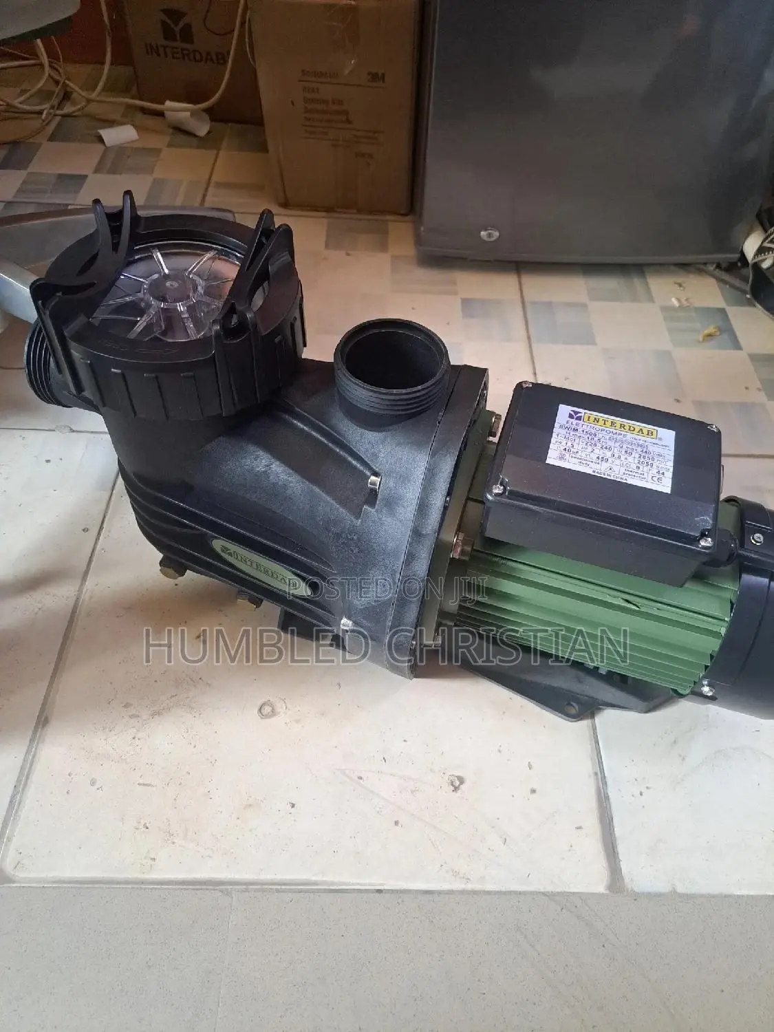 2hp Interdab Swimming Pool Pump