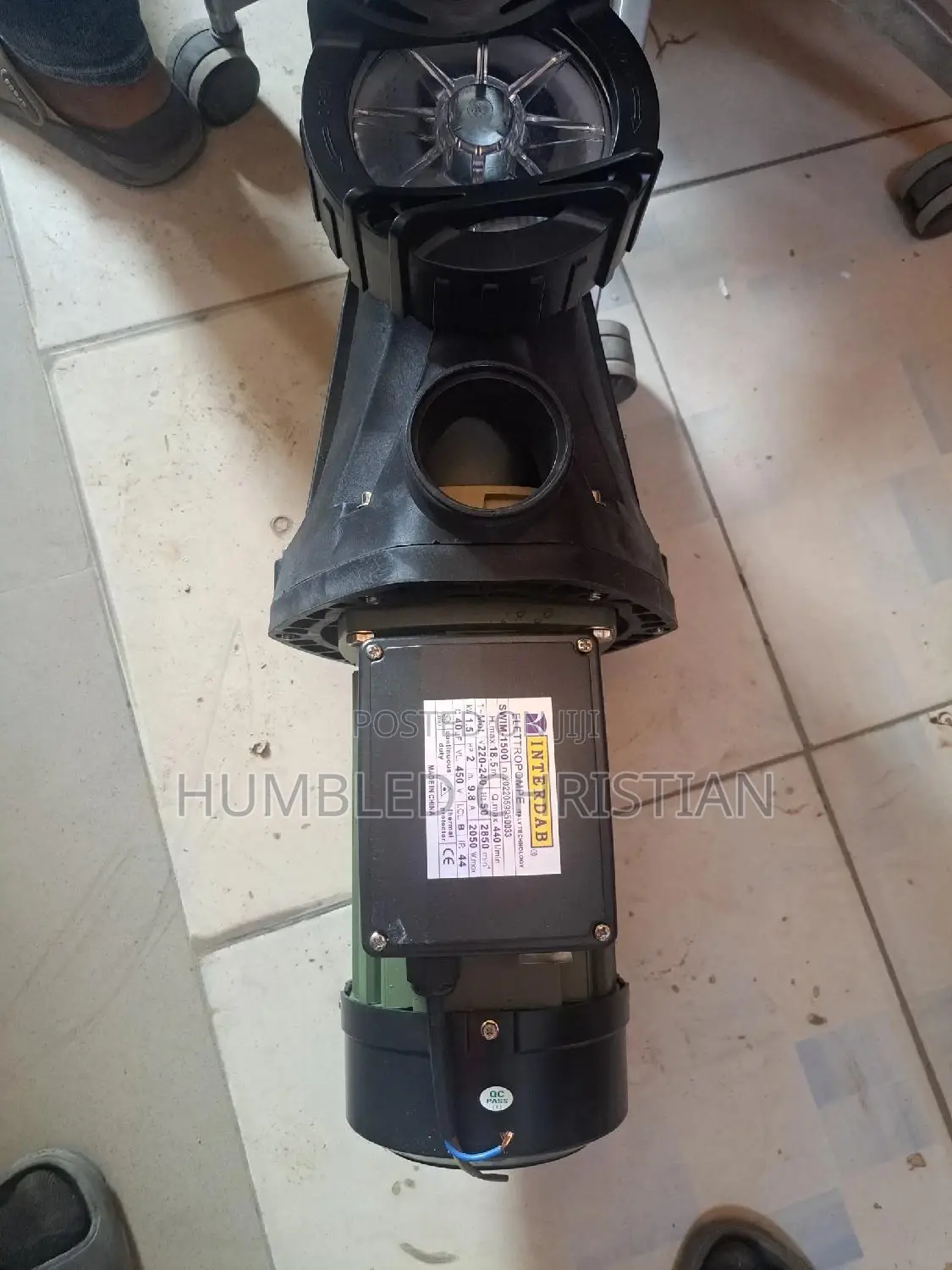 2hp Interdab Swimming Pool Pump