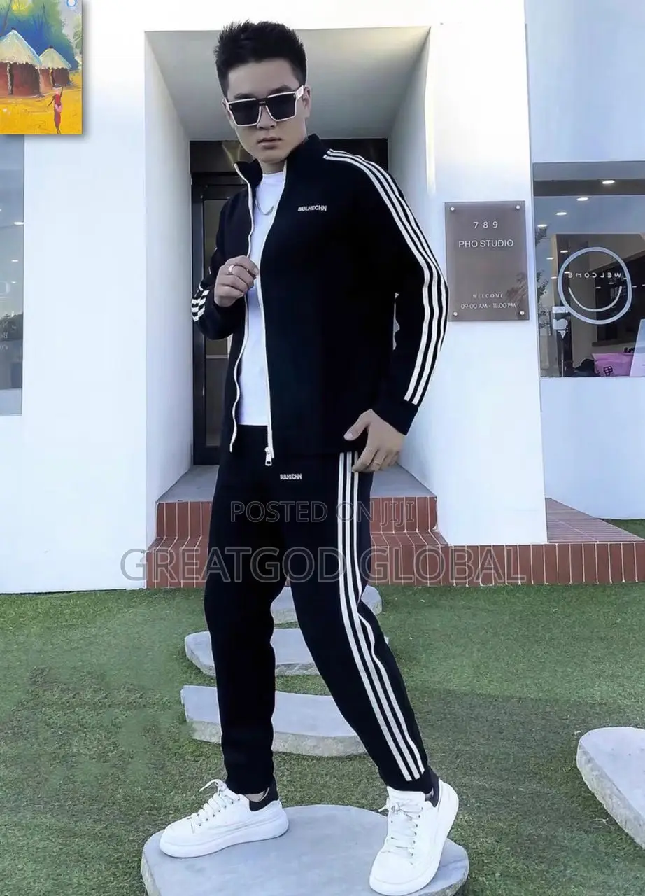 High Quality Zip Up Bulhechn Collar Neck Track Suit Xl-6xl.