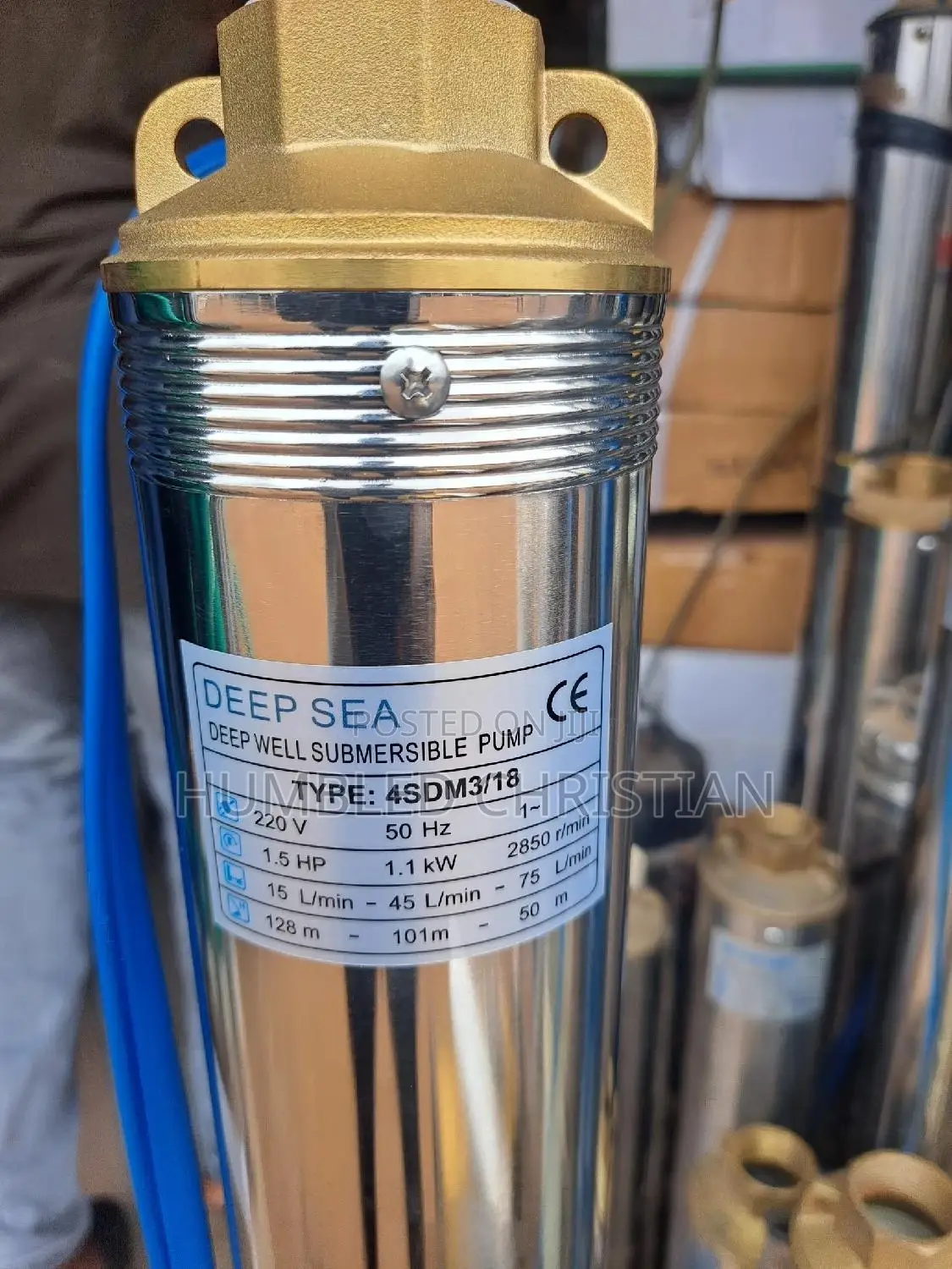 1.5hp Deep Sea Submersible
