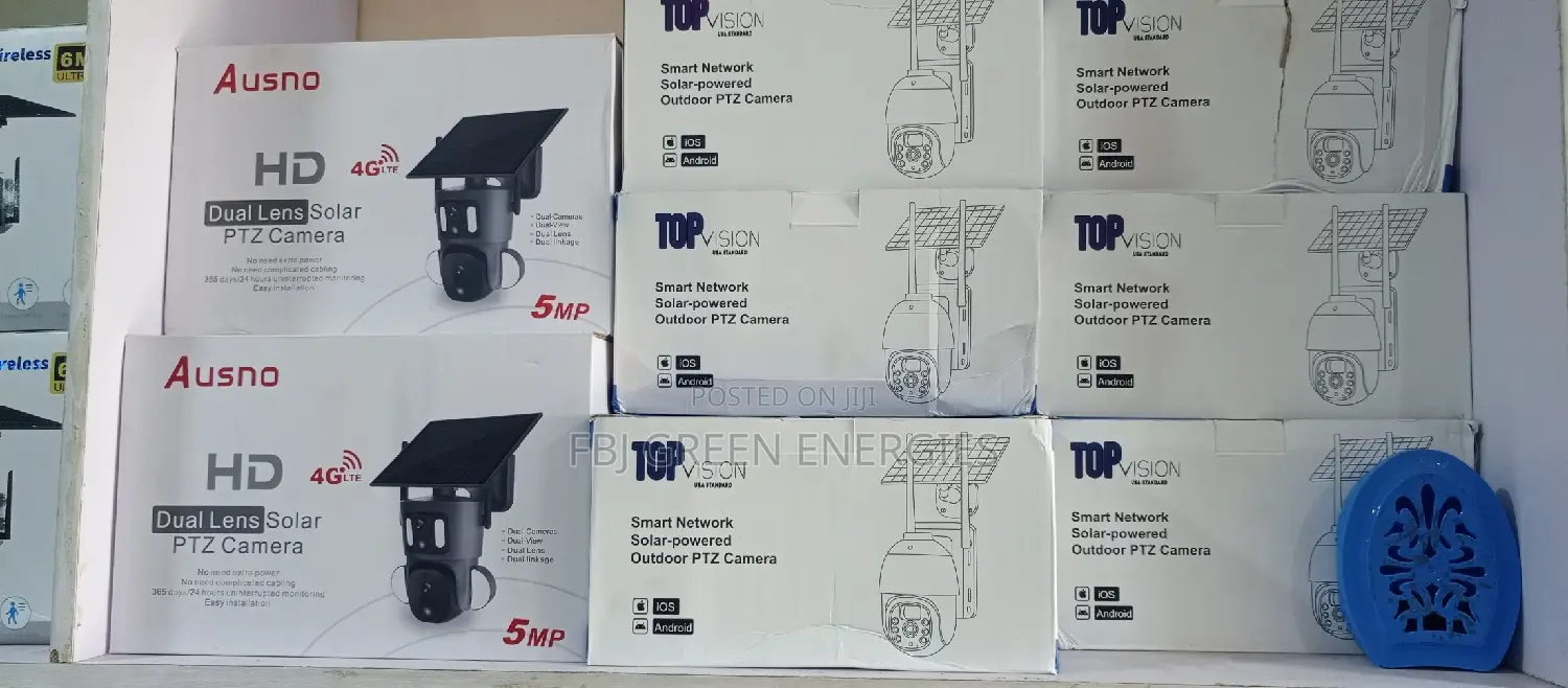 Solar Cctv Ptz Camera