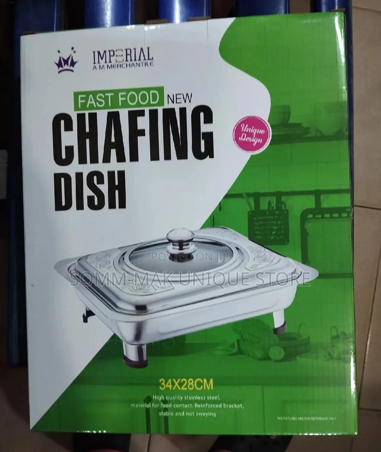 Imperial Portable Chafing Dish- 34 by 28 Com