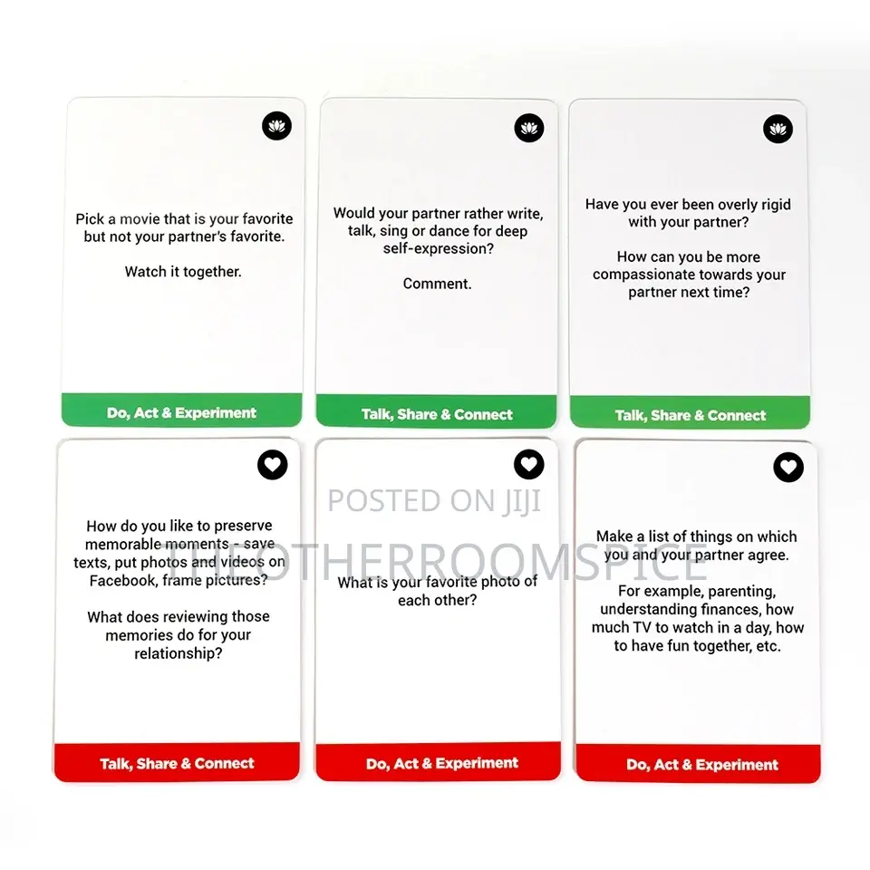 Couple Reconnect: Meaningful Conversation Couple Card Game