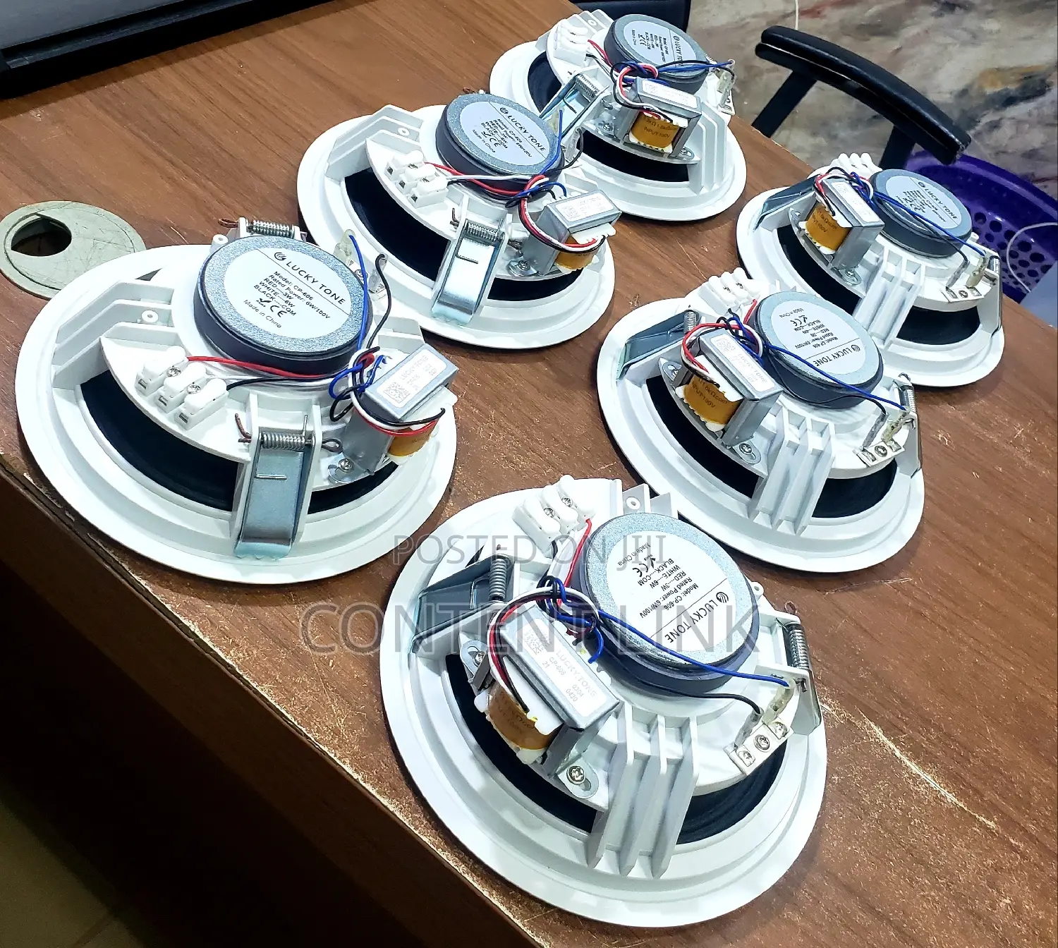 6 In 1  Ceiling /Pop Speakers