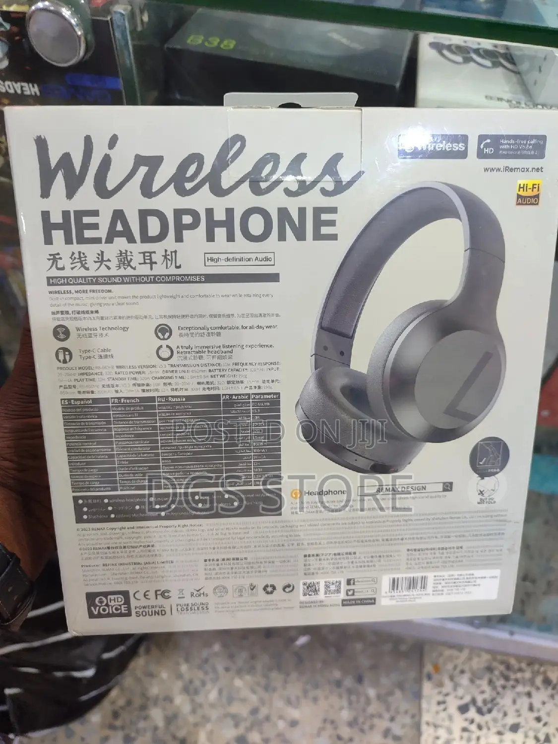 Remax Rb 660hb Bluetooth Headphone