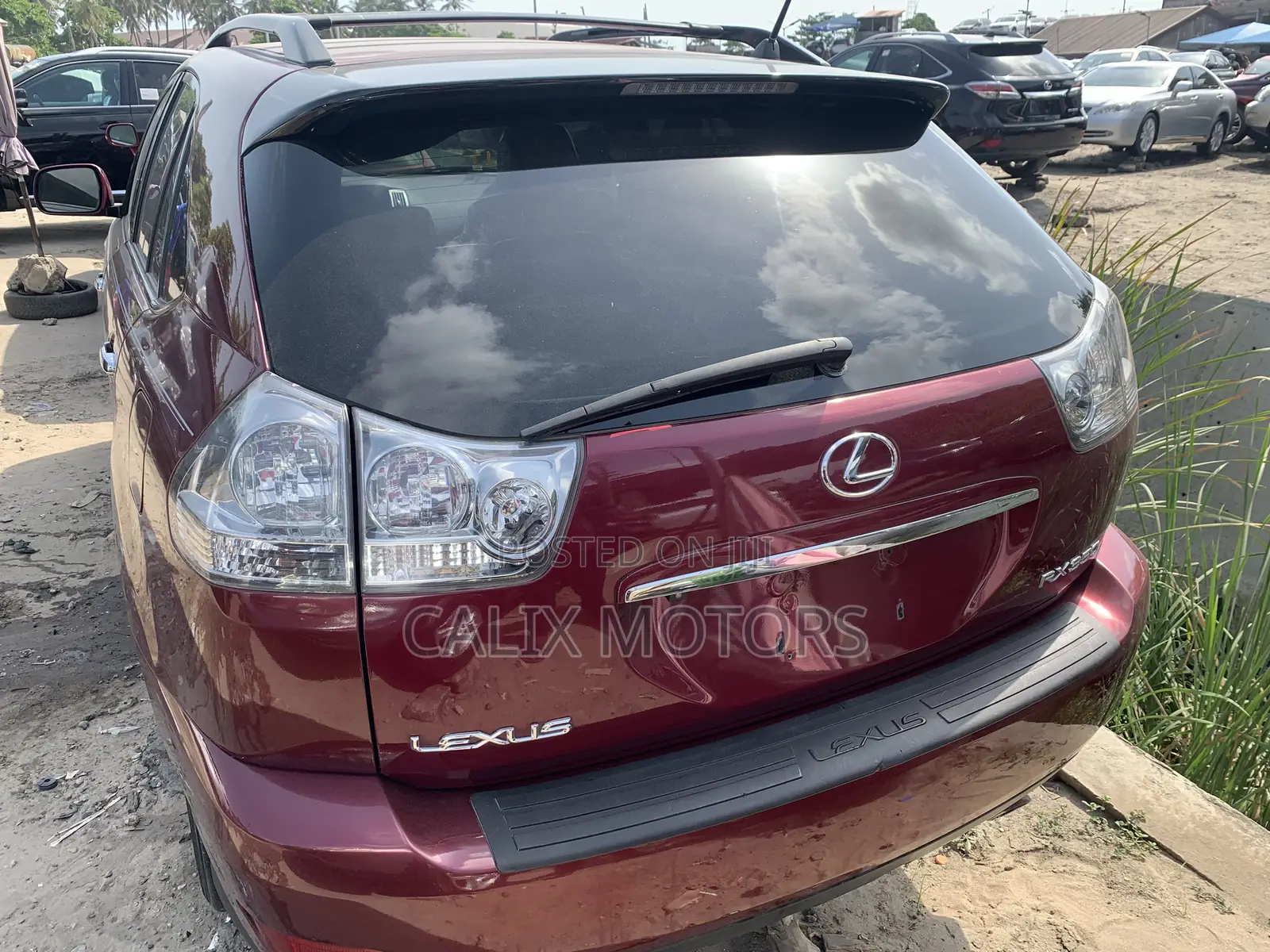 Lexus RX 2008 Red