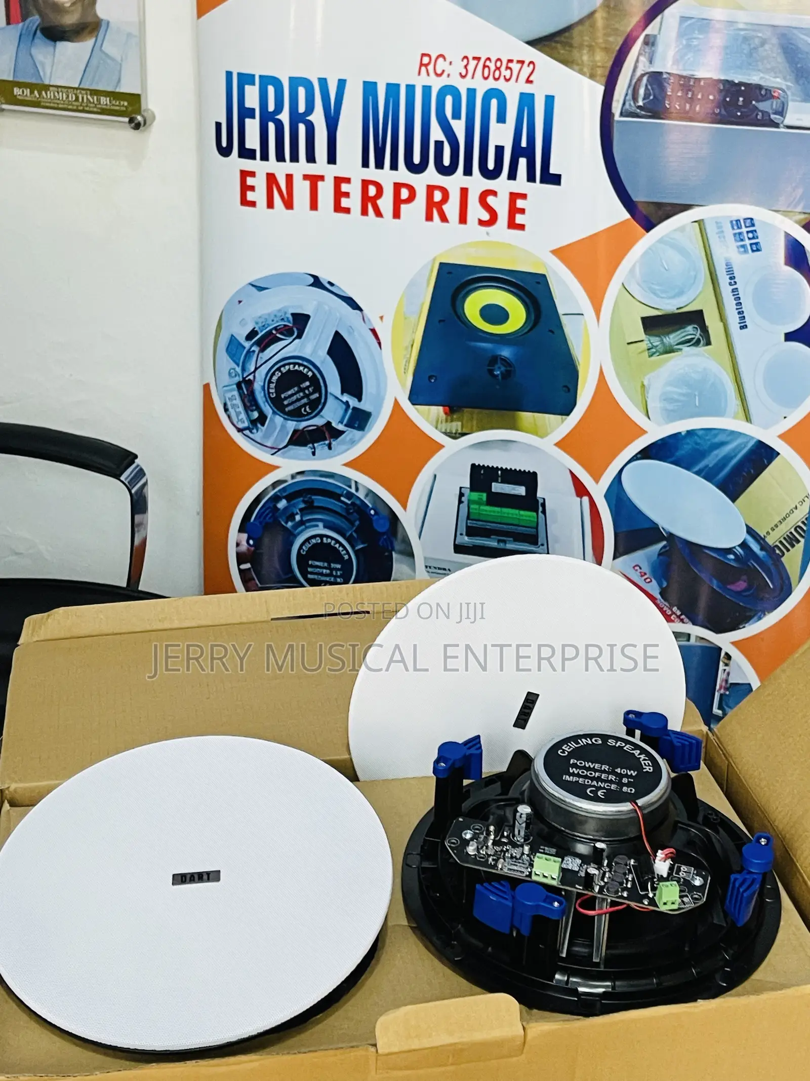 Dart 40watts 2in1 Ceiling Speakers