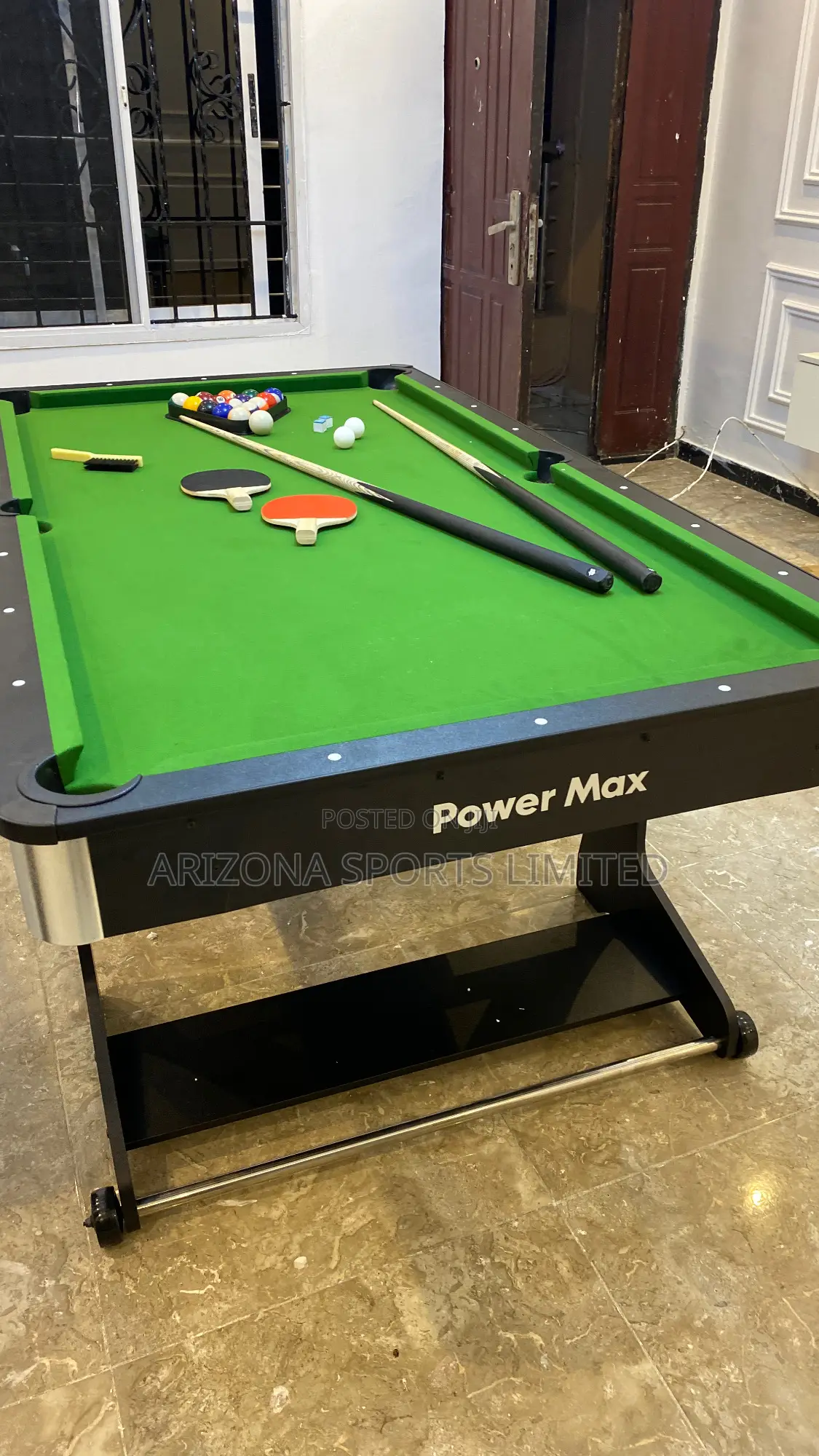 2in1 6fit Snooker/Tennis Board (DVM74)