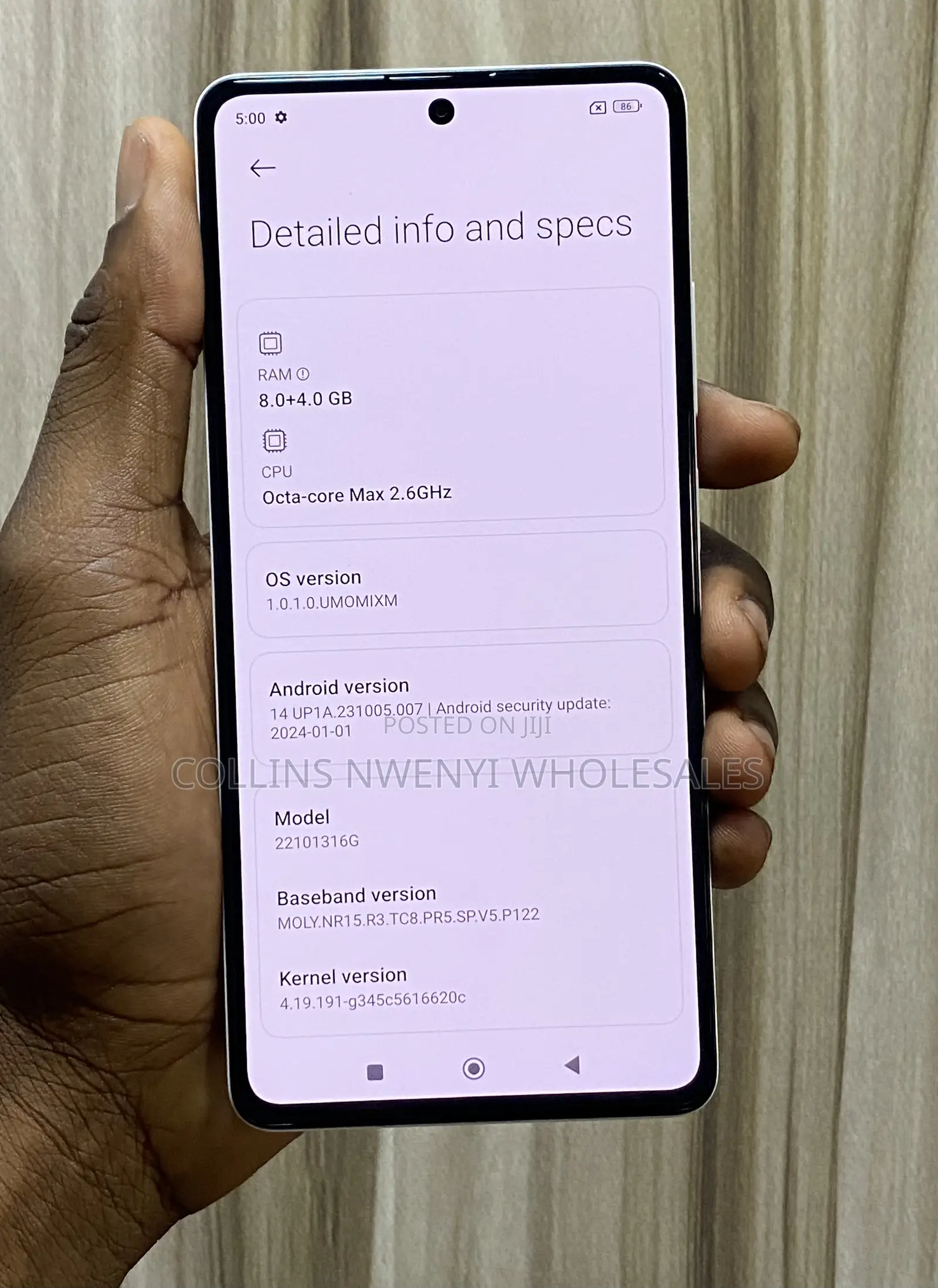 Xiaomi Redmi Note 12 Pro 5G 256 GB White