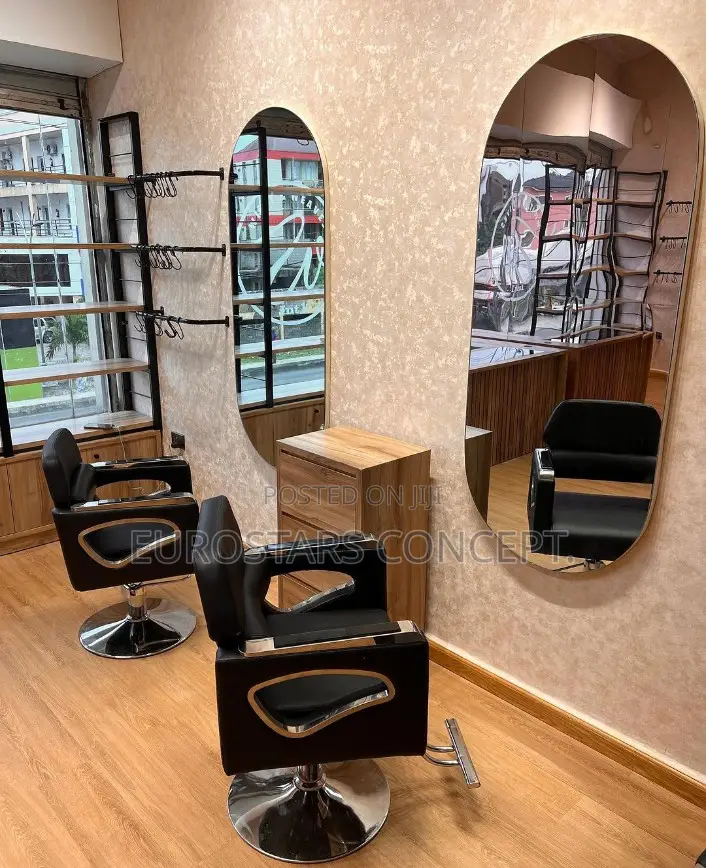 New Model Salon Mirror With 3 Colours Back Lights