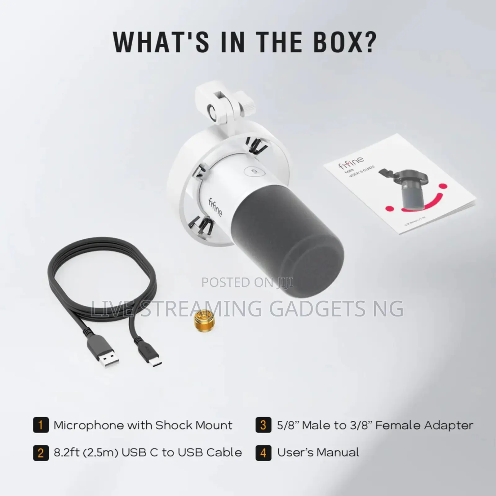 Fifine Dynamic Podcast Microphone