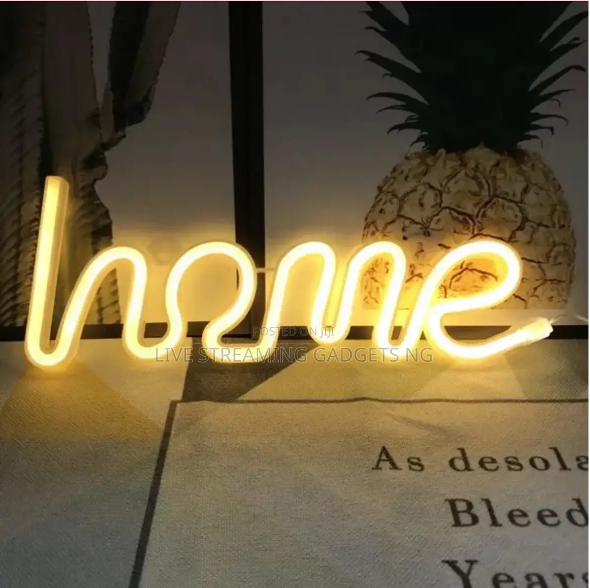 Home Neon Led Sign for Wall Decoration - Usb/ Aa Batteries