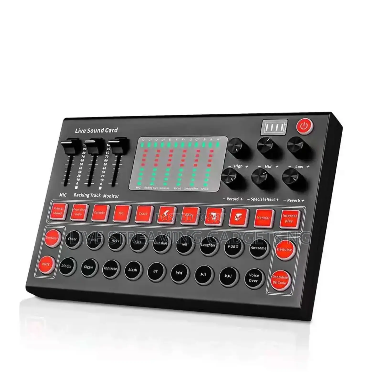 M9 Pro Live Soundcard for Live Streaming