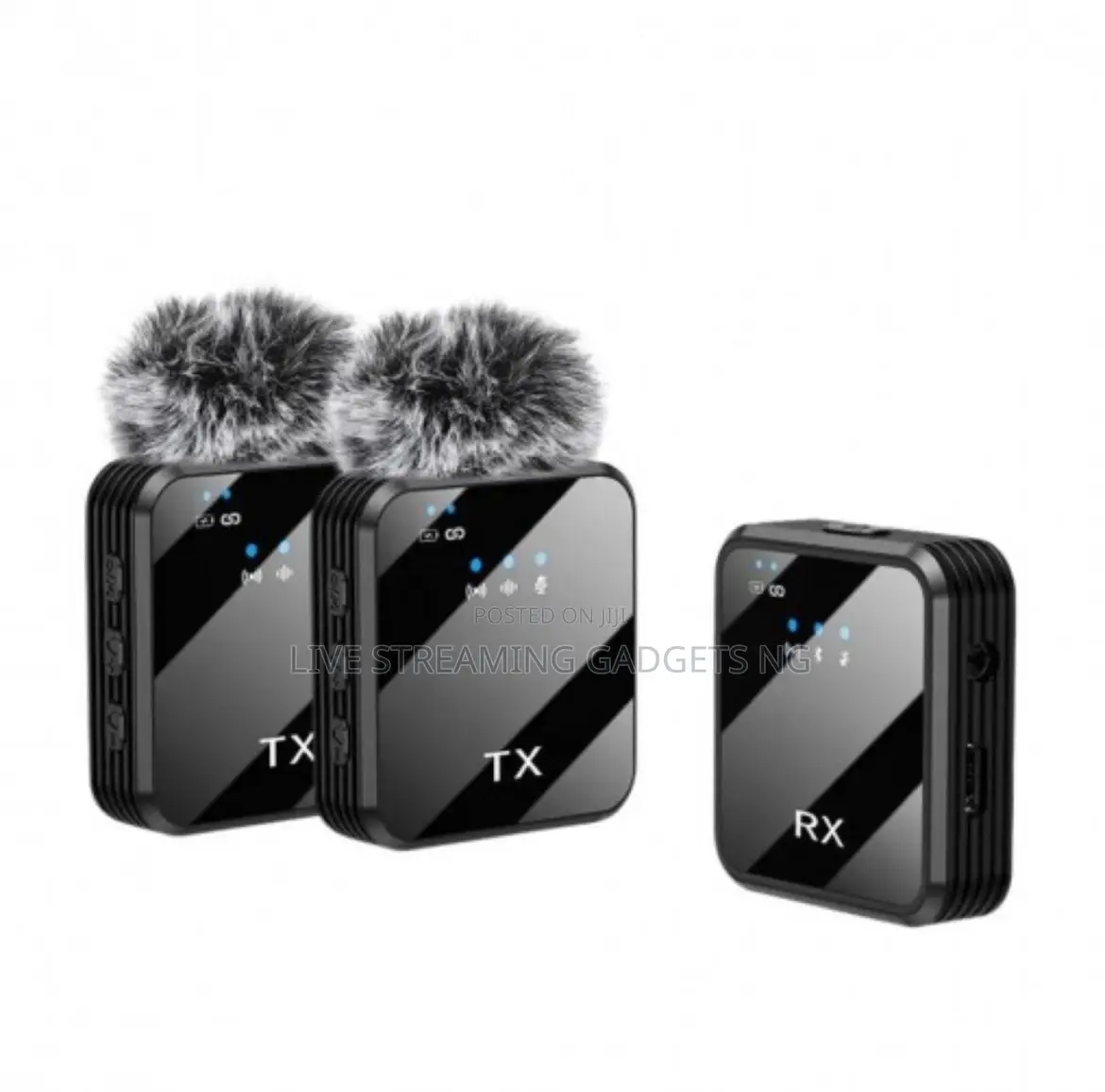 K-8pro 2n1 Wireless Lapel Mic DSLR Camera/Laptop/Phone