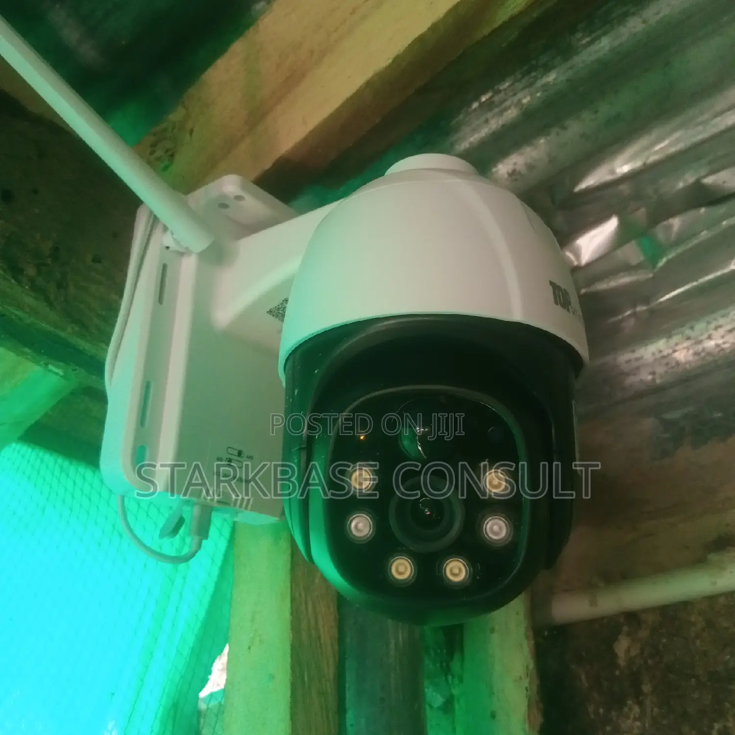 PTZ Solar CCTV Audio Camera
