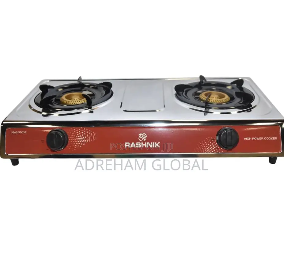 Rashnik 2 Burner Stainless Gas Cooker