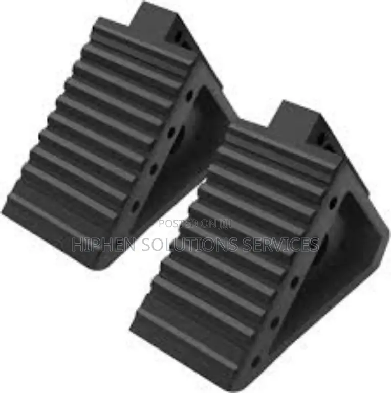 Rubber Wheel Chocks, For Stabilize Tires And Vehicles