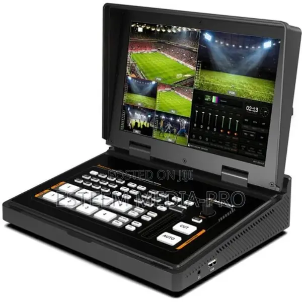 AVMATRIX Shark S4 PLUS 4-Channel SDI/HDMI Video Switcher Wit