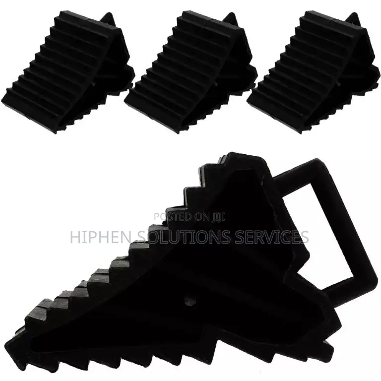 Heavy Duty Solid Rubber Wheel Chock