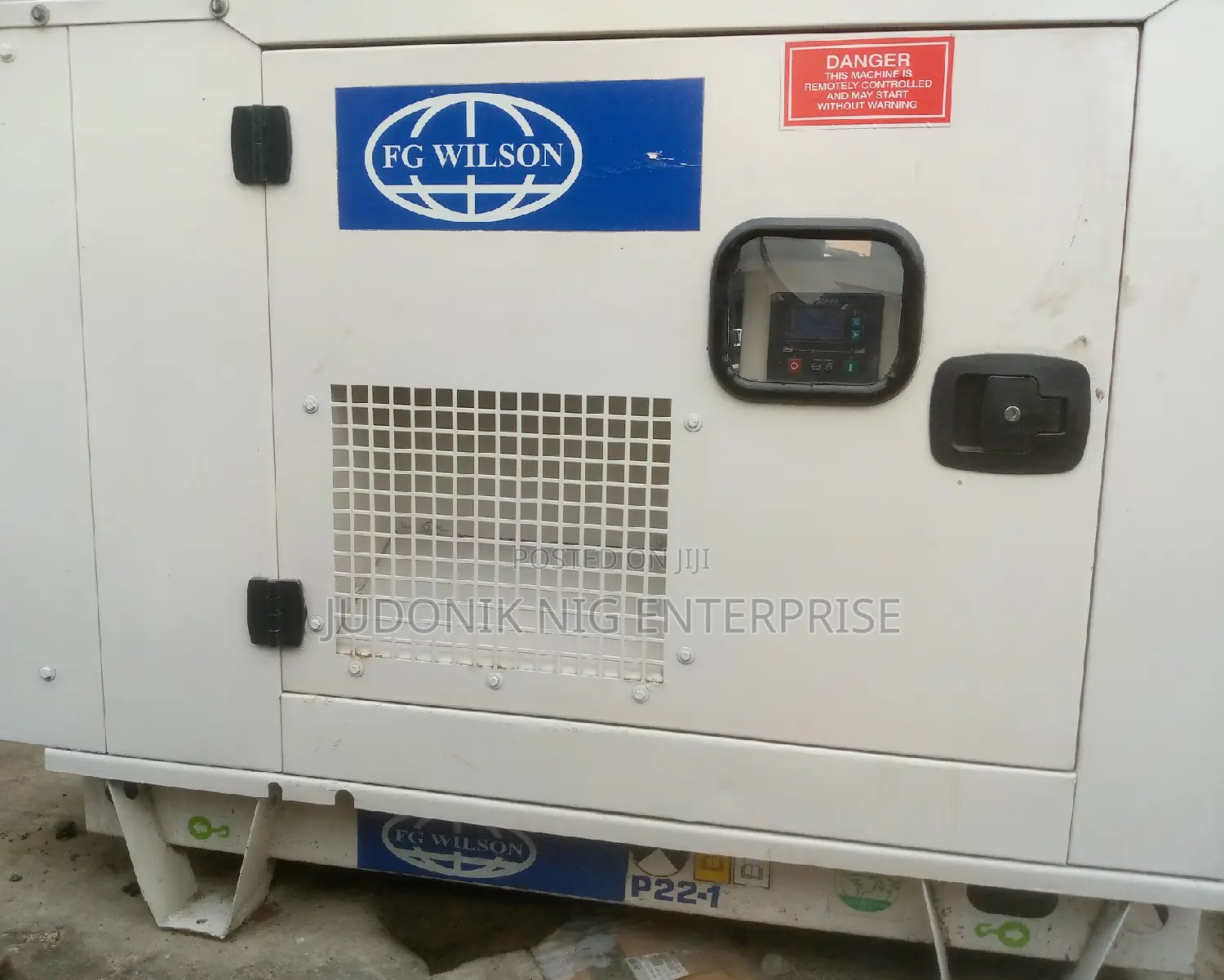 20kva FG WILSON Latest UK Perkins